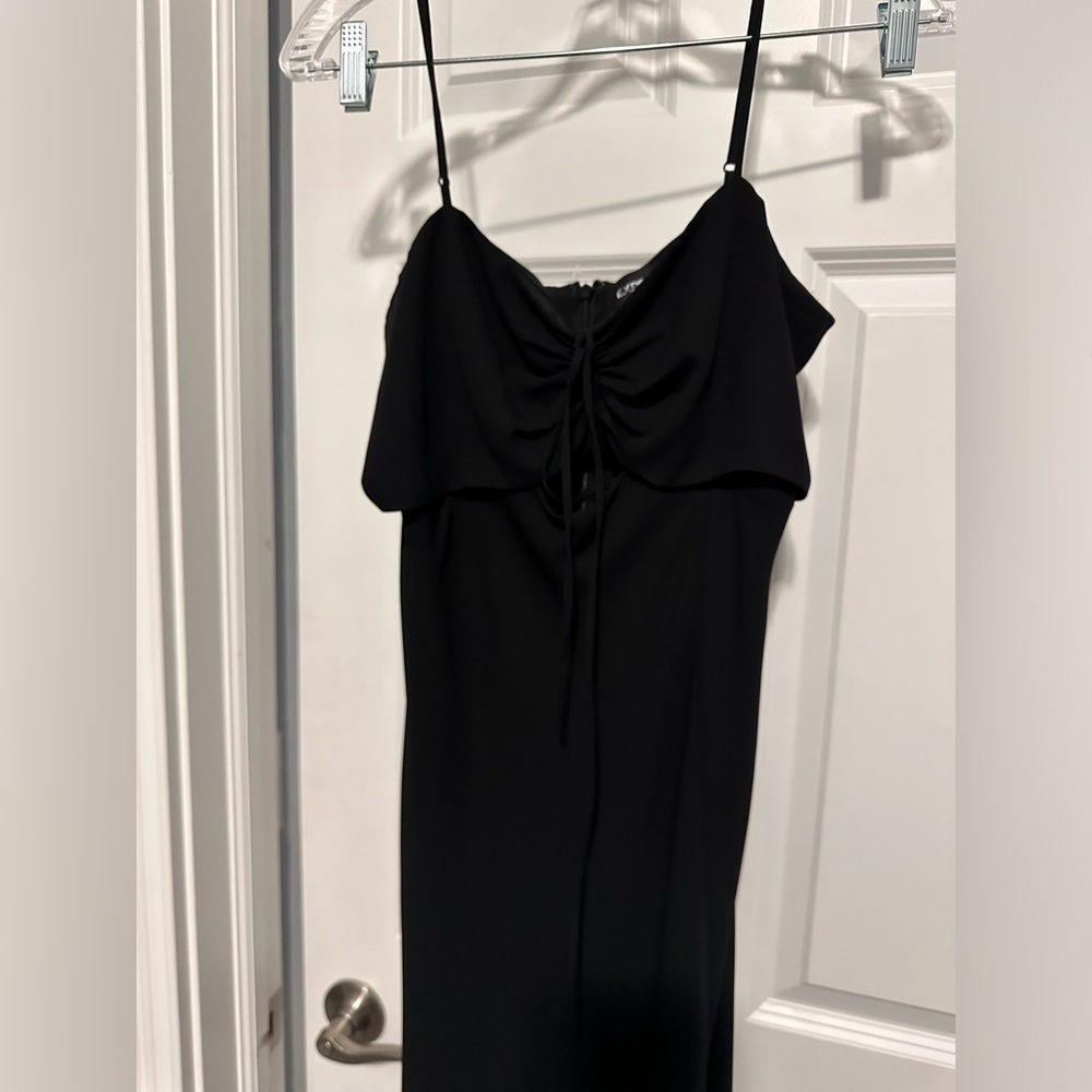 Black long dress from express